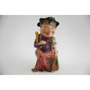 Vintage 1950s Melba Ware Toby Jug‎ Punch & Toby by H. Wain & Sons England